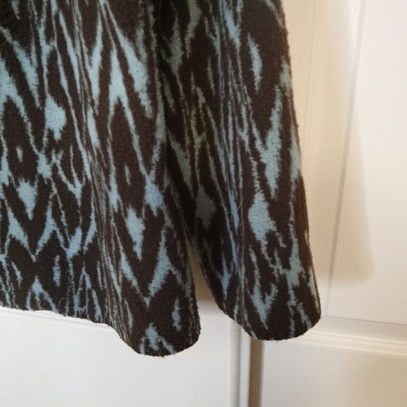 Kial by Anthropologie Felted Multicolored Sweater Jacket SZ XL - Picture 4 of 9